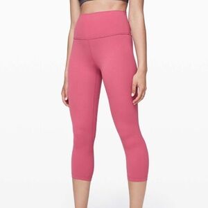 Lululemon Align Crop 21” in Lush (Pink)